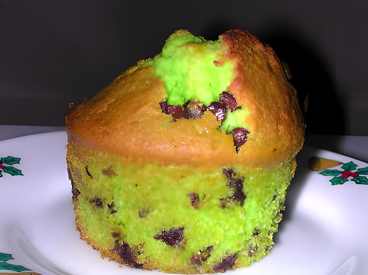 recette Muffins menthe-chocolat