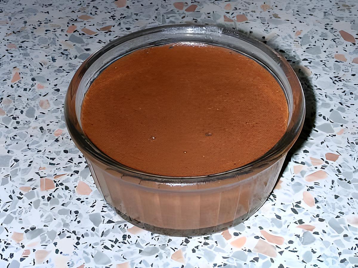 recette Mousse  chocolat-caramel