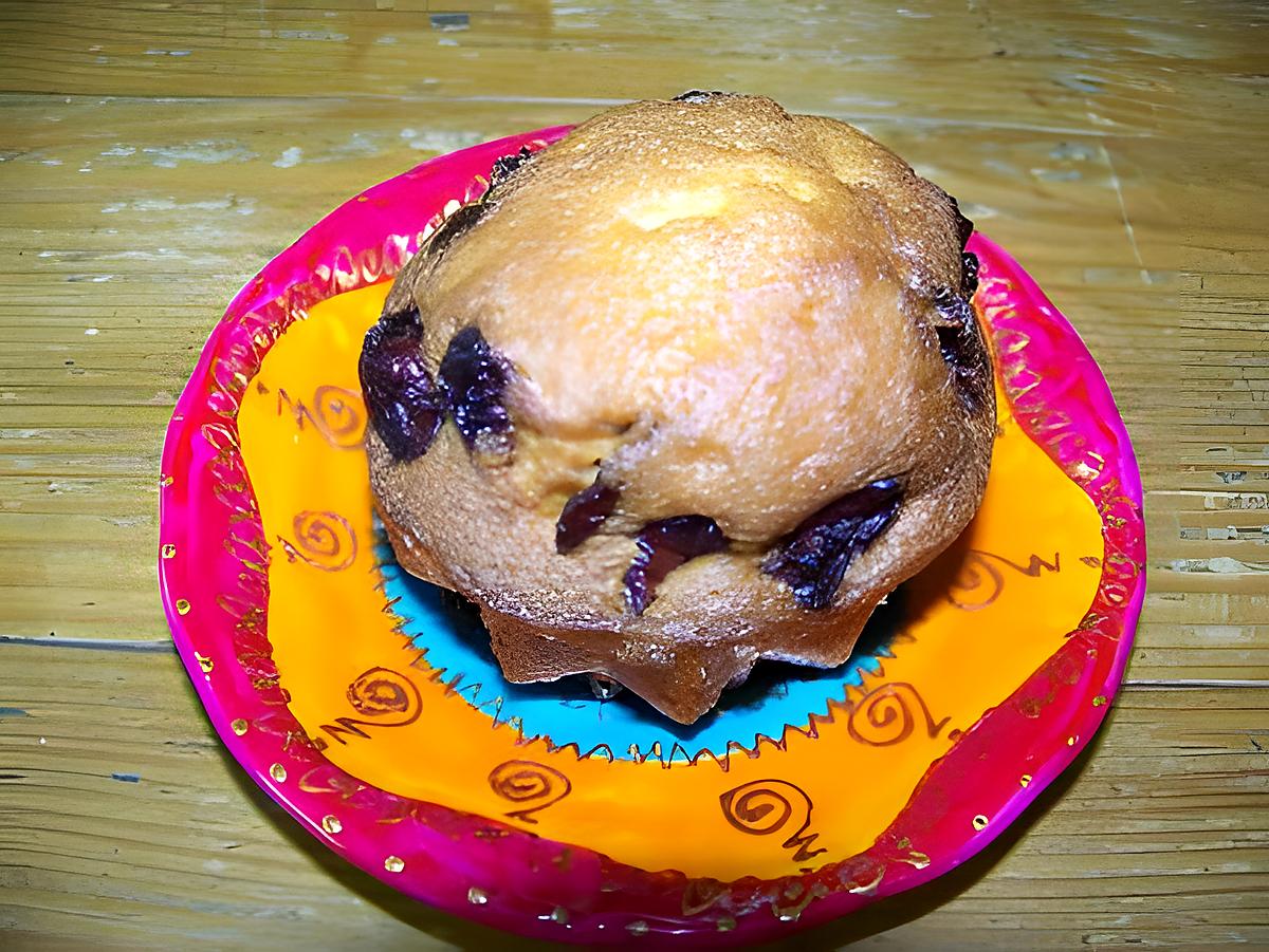 recette Muffins aux cranberries