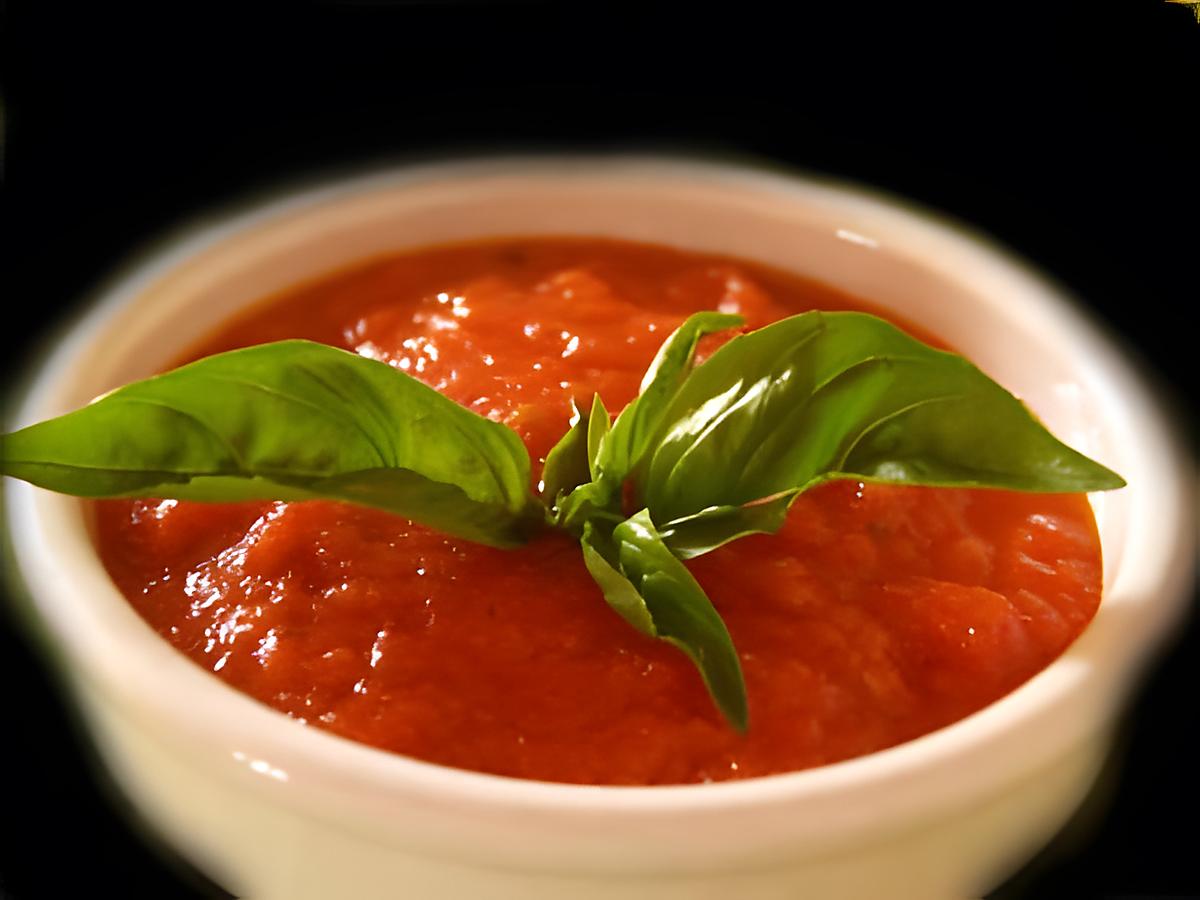 recette Sauce Tomate Della Mamma 0%MG