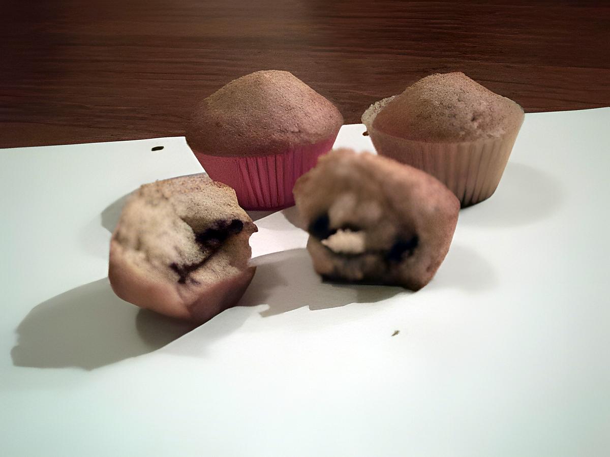 recette MUFFINS BANANE ET NUTELLA