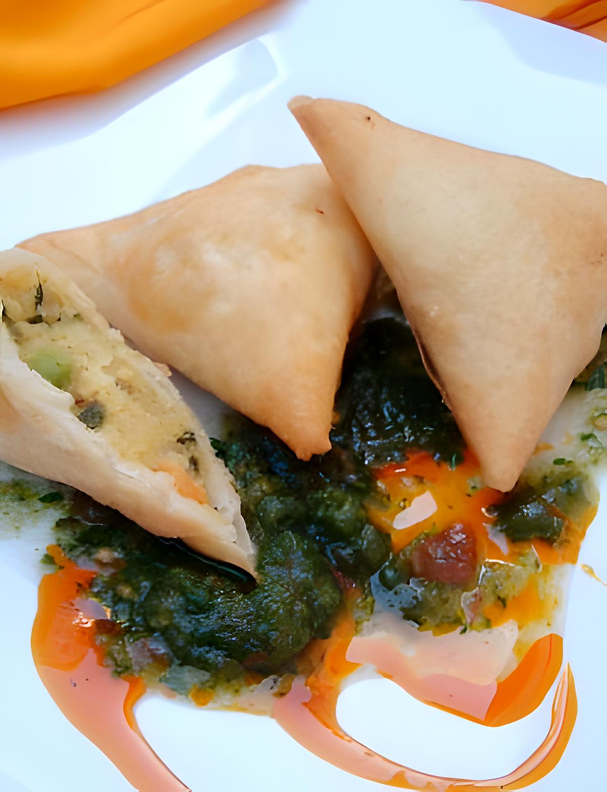 recette Samosas aux legumes