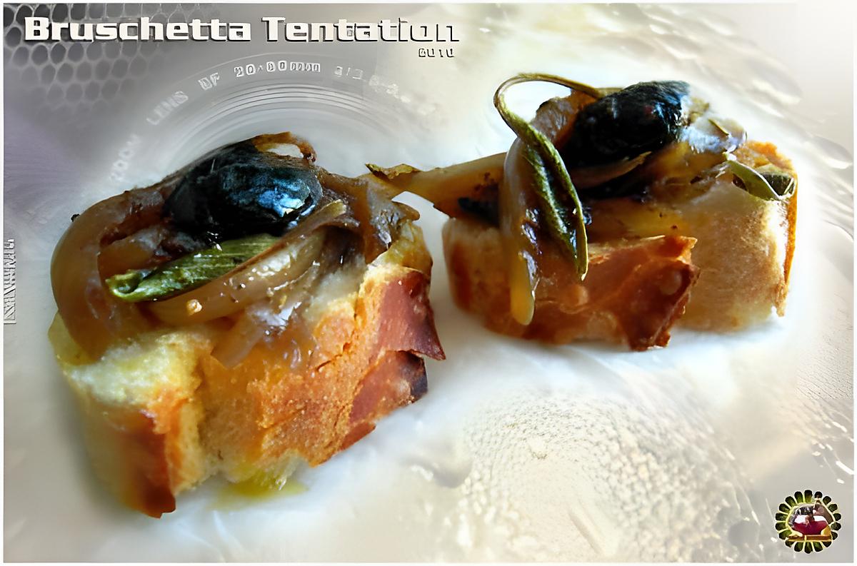 recette Bruschetta Tentation