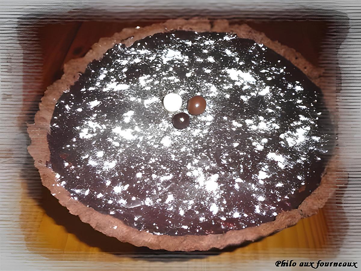 recette Tarte au chocolat & coco