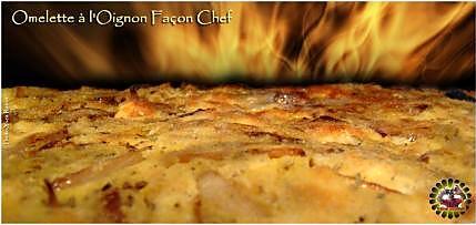 recette Omelette à l'Oignon Façon Chef