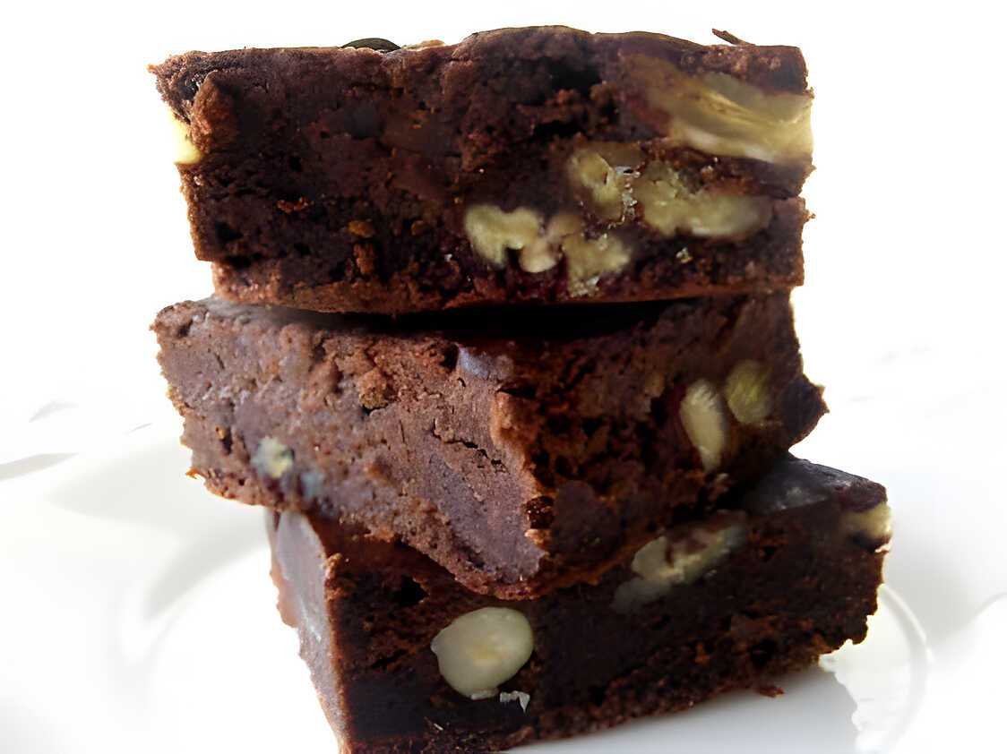 Brownies délicieusement chocolatés