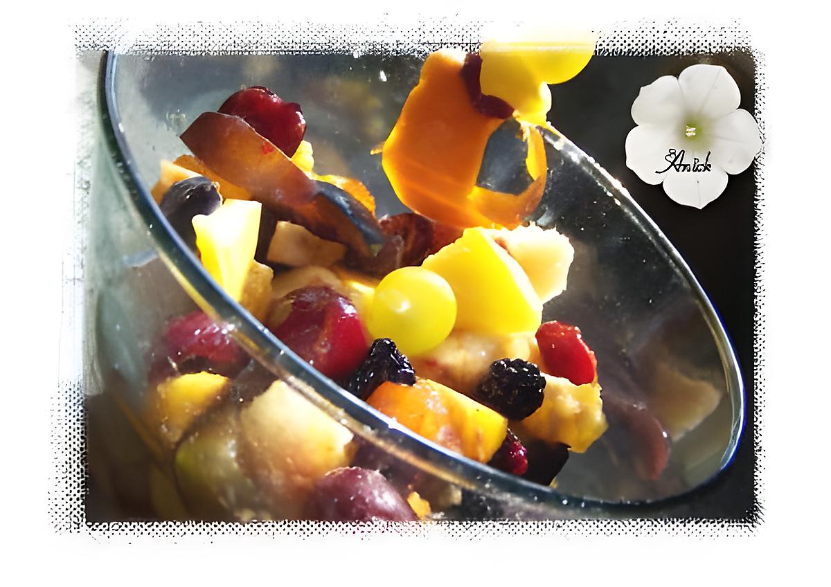 recette salade de fruits automnale