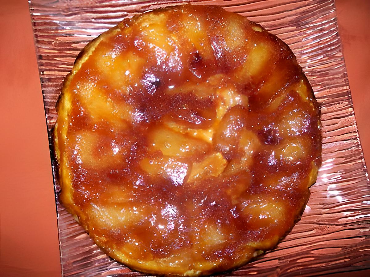 recette Tarte Tatin au beurre salé