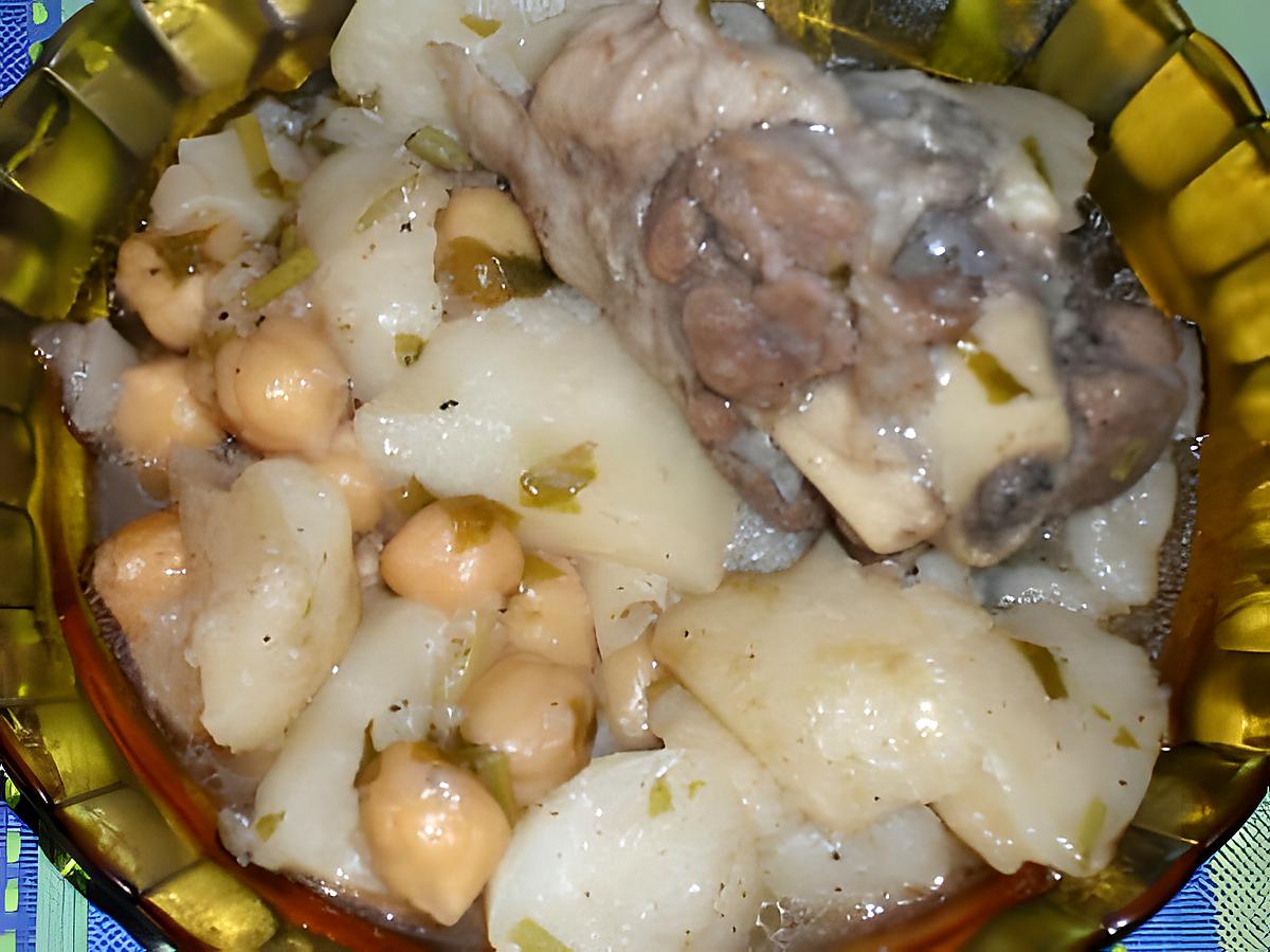 recette Tajine de topinambour à la viande.