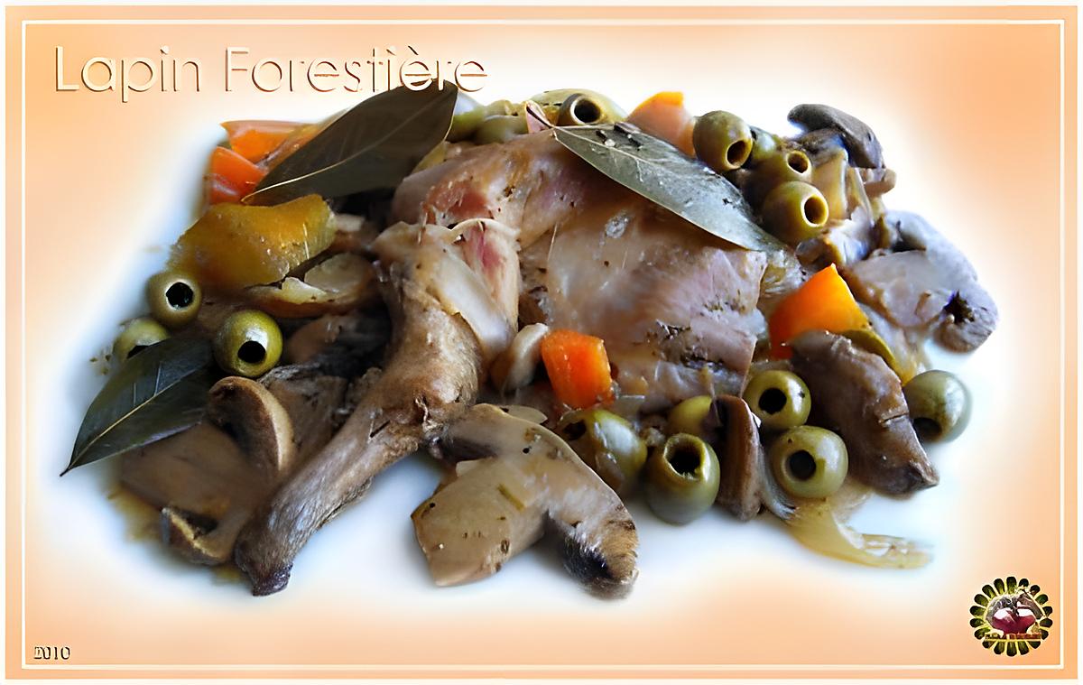 recette Lapin Forestière