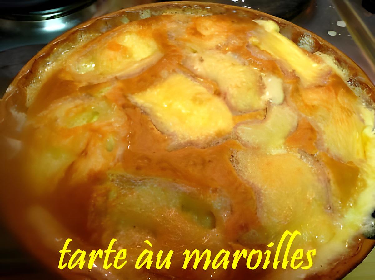 recette tarte au maroilles