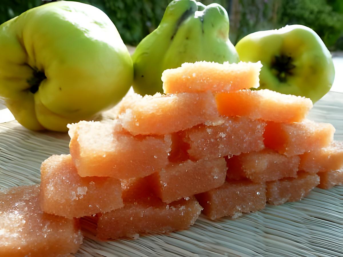 recette pâtes de coing