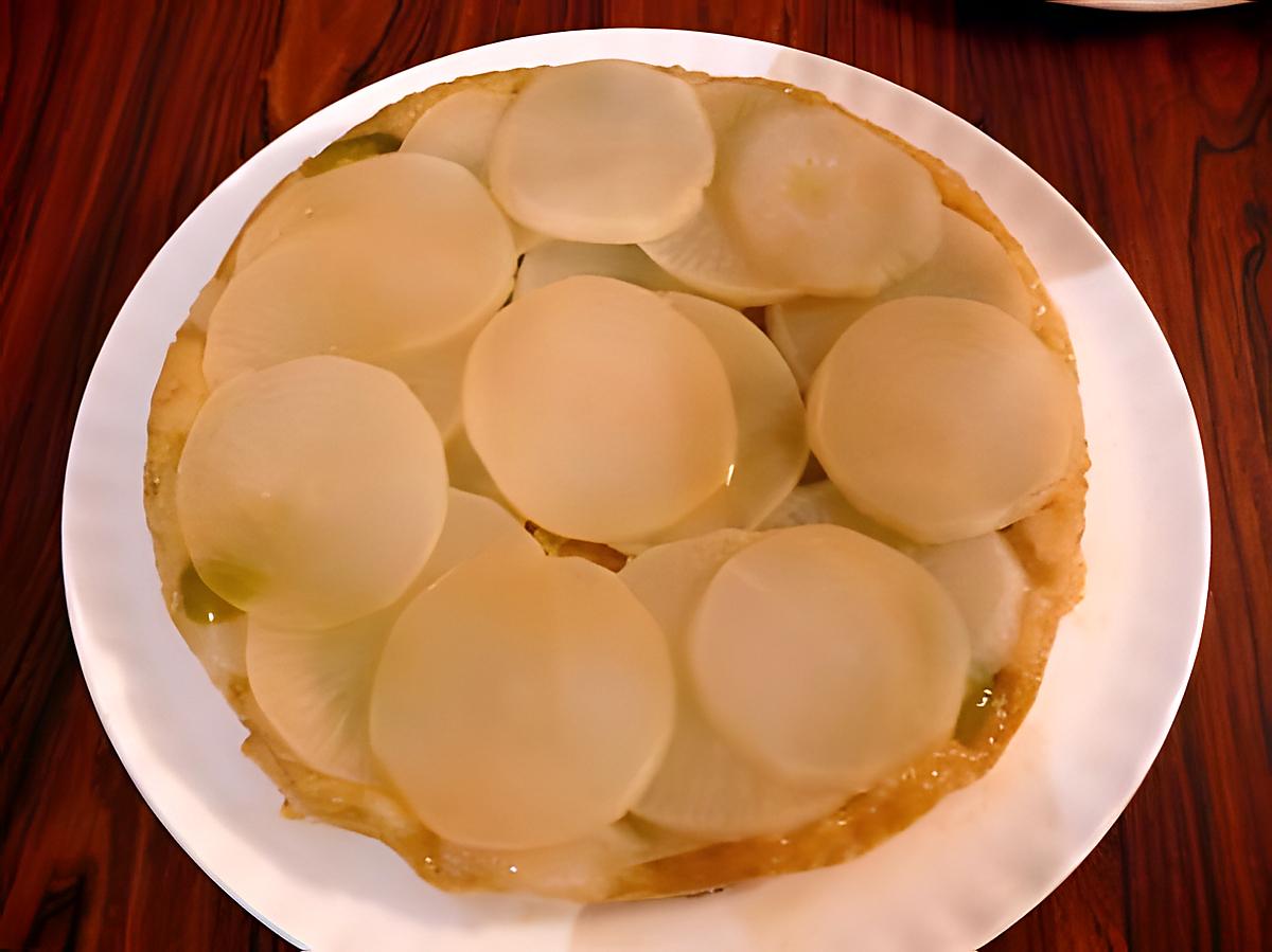 recette Tarte tatin aux navets