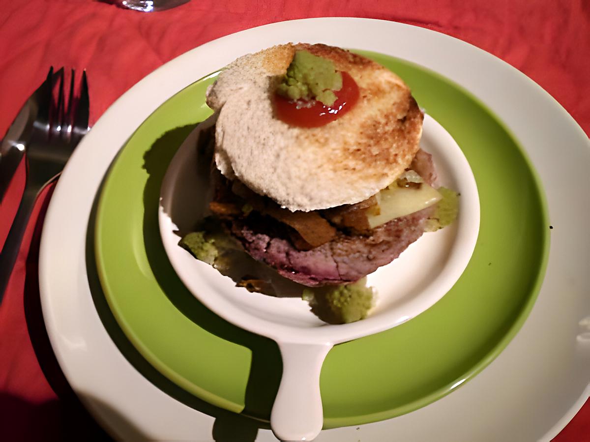 recette hamburger au pain