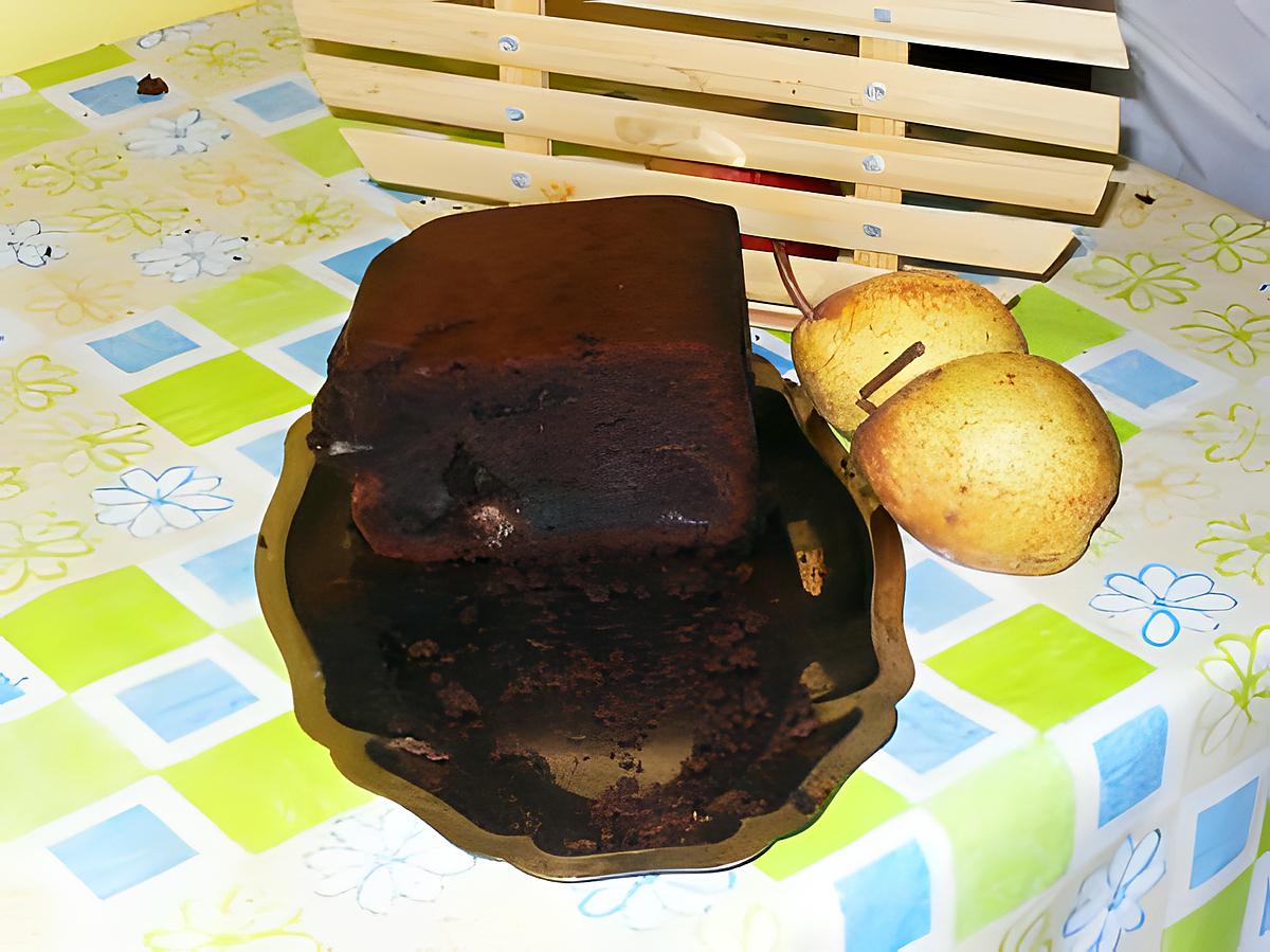 recette Choco'choc Extra fondant au poires