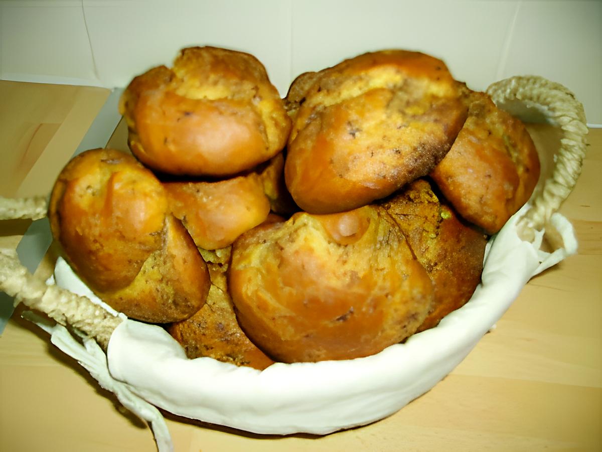 recette petites brioches au chocolat