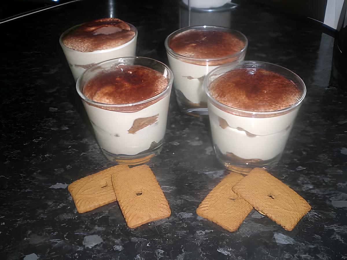 recette tiramisu au spéculoos