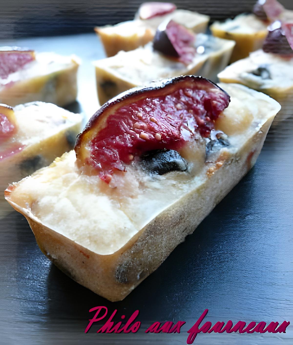 recette Financiers au jambon & aux figues