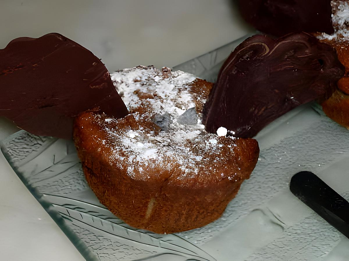 recette MUFFINS DE NOEL AU CHOCOLAT