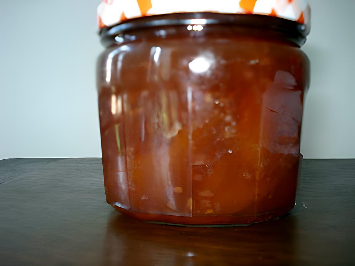 recette CONFITURE DE TOMATES ET LIQUEUR DE LITCHIS