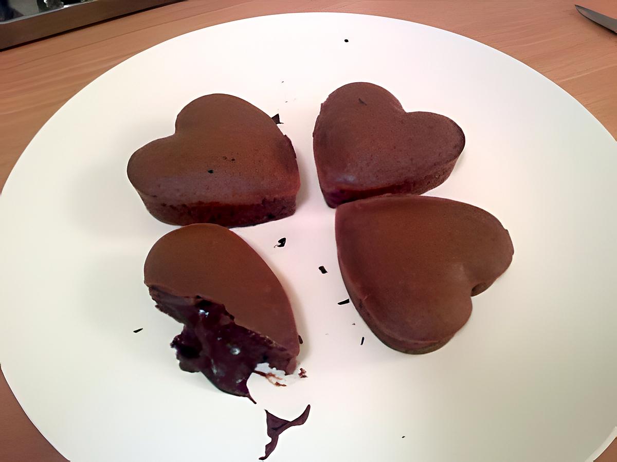 recette Coeurs en chocolat