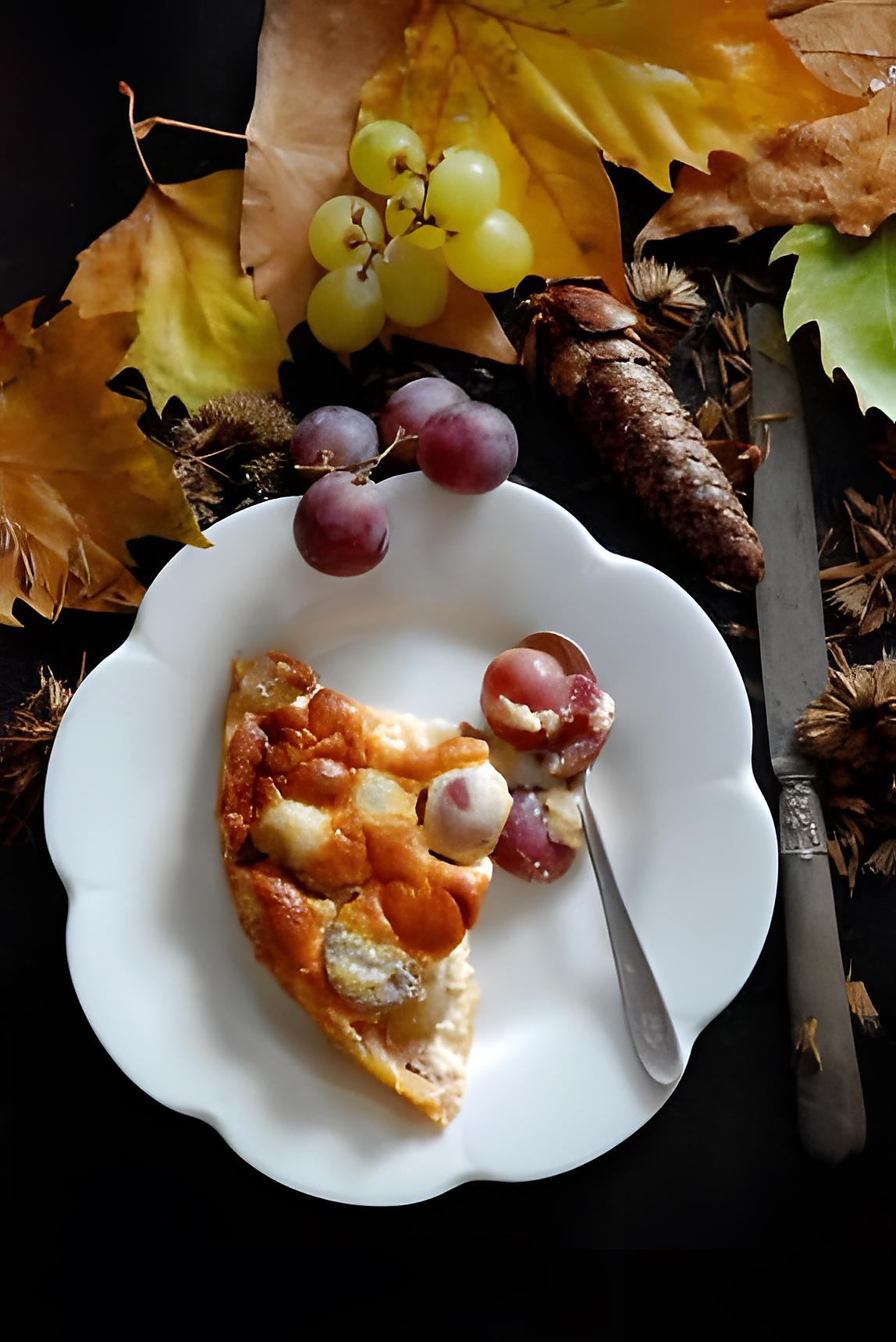 recette Tarte aux raisins