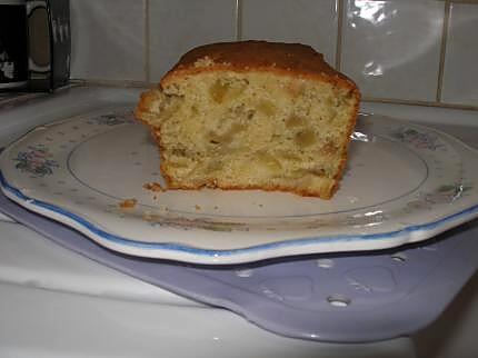 recette CAKE A LA RHUBARBE