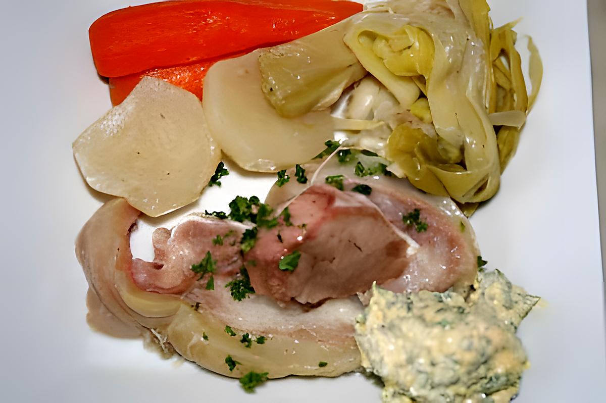 recette Tête de veau sauce gribiche