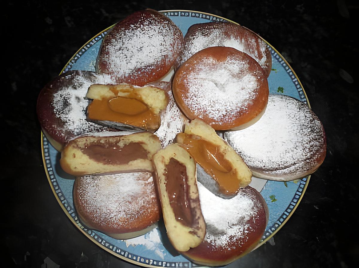 recette beignet au speculoos et nutella