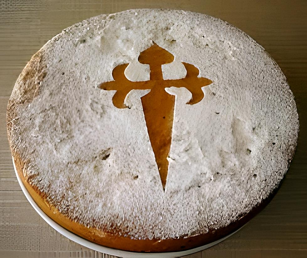 recette tarta de santiago (tarte aux amandes)