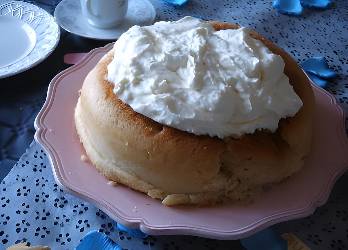 recette SAVARIN A LA CREME