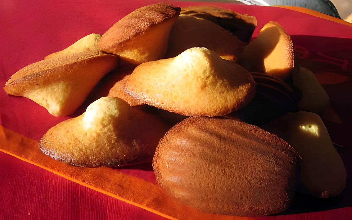 recette Madeleine aux pépites de chocolat