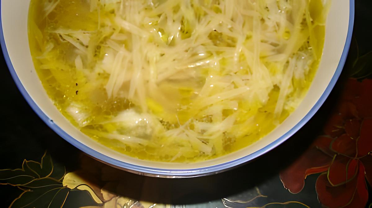 recette Soupe de céleri et pommes de terre de Fano