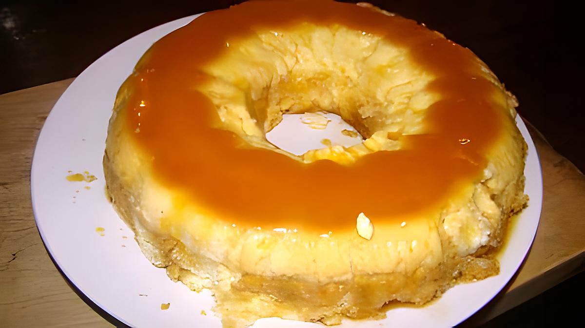 recette Couronne au caramel