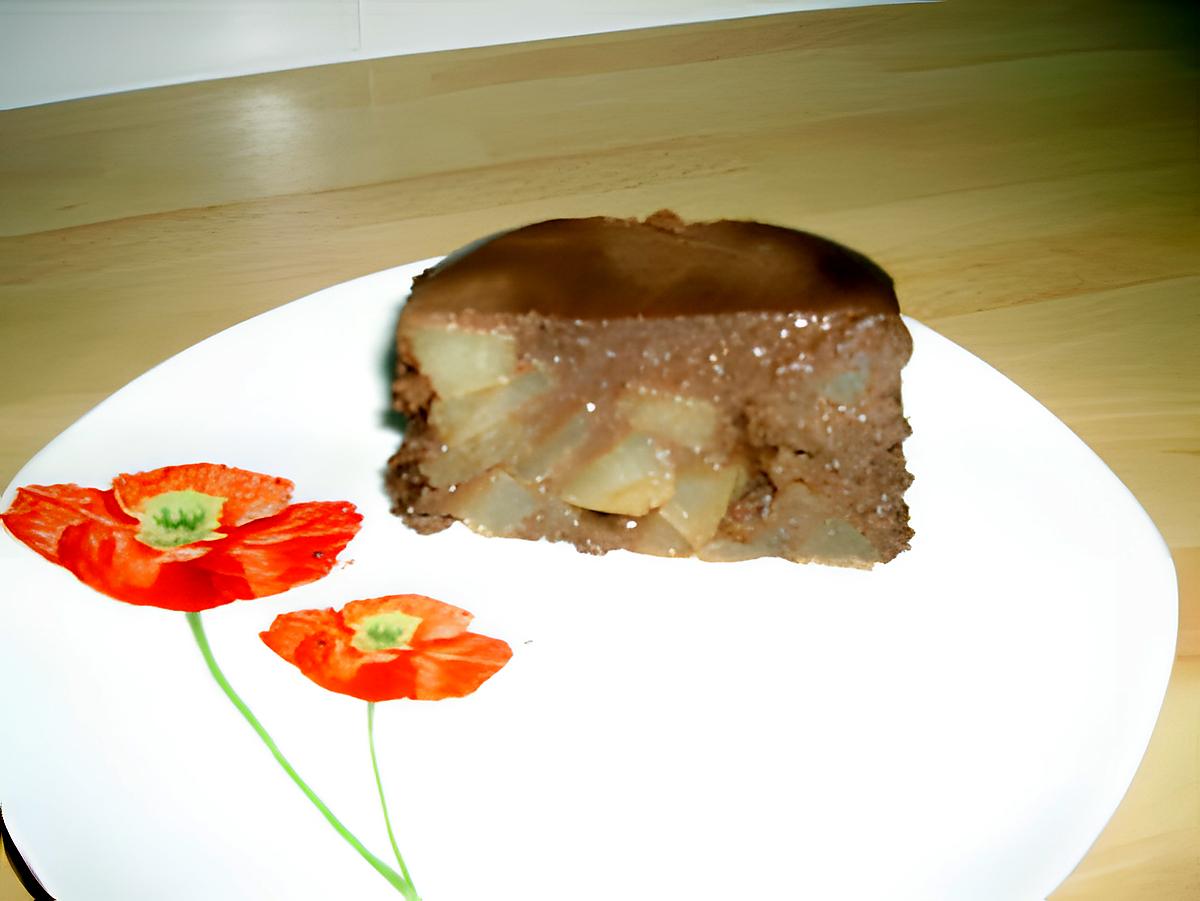 recette terrine poires-chocolats
