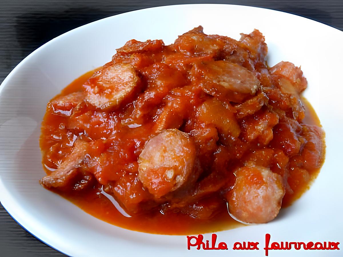 recette Rougail saucisses