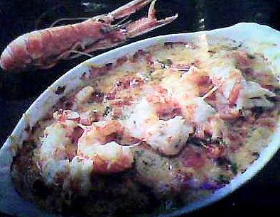 recette LANGOUSTINES A LA CATALANE