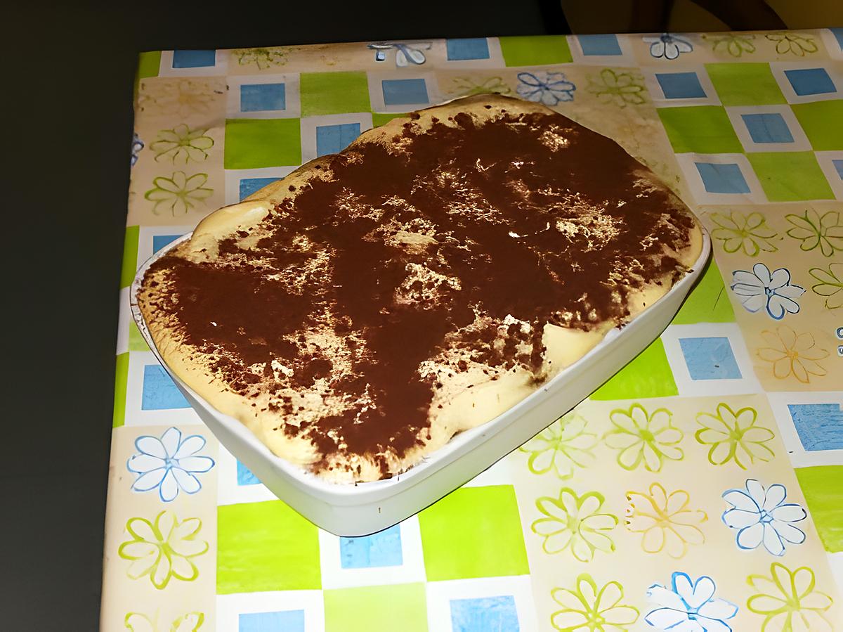 recette Mon Tiramisu SANS ALCOOL