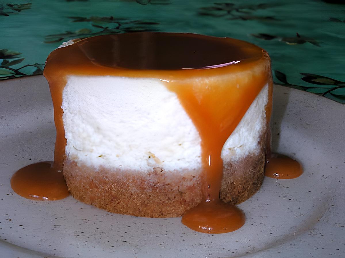 recette Cheesecake au caramel de beurre salé