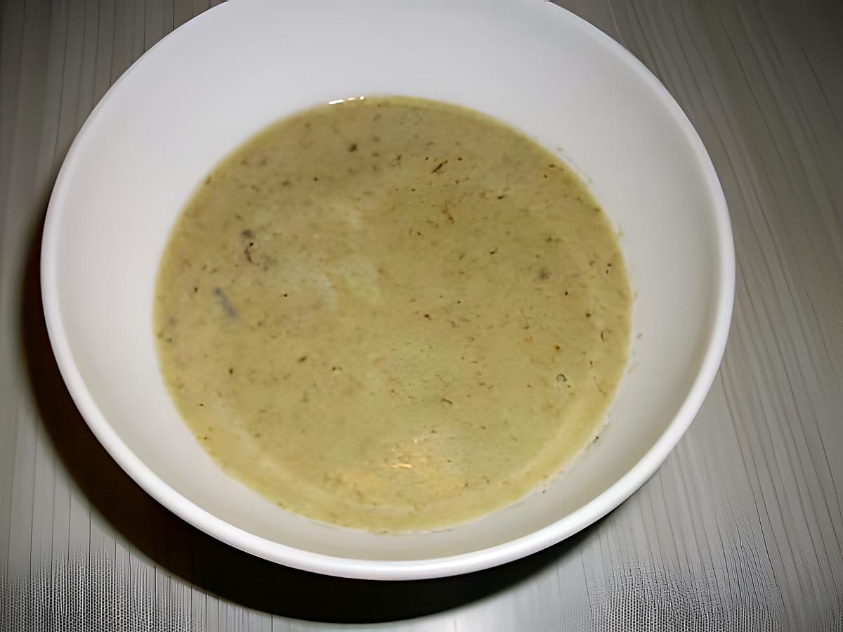 recette VELOUTE AUX CEPES