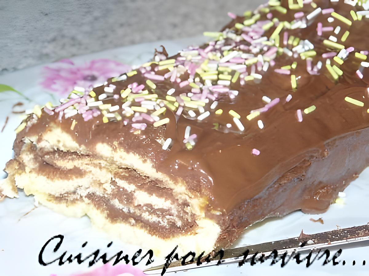 recette Gateau roulé au nutella