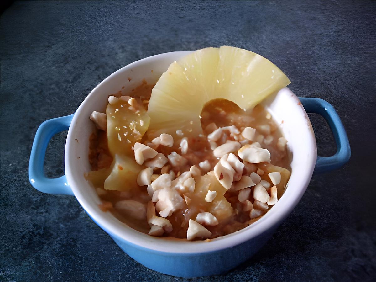 recette Mini-cocotte pomme ananas
