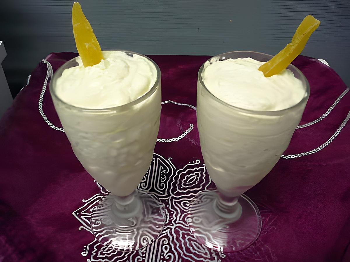 recette Mousse mascarpone/citron