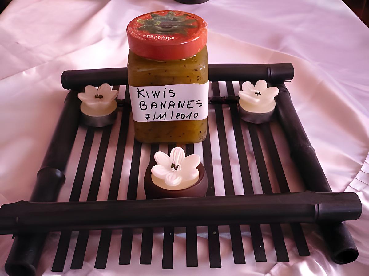 recette Confiture kiwis /bananes