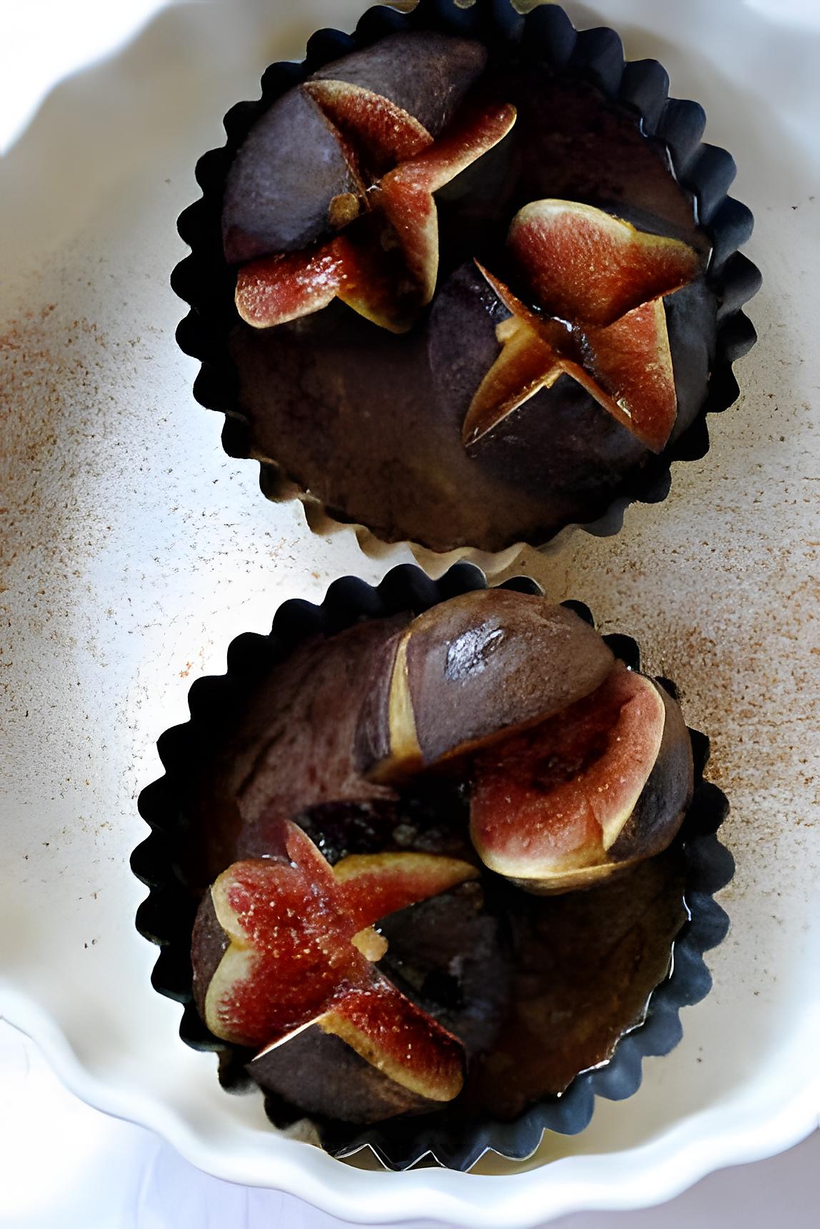 recette Figues rôties à la cannelle et au miel