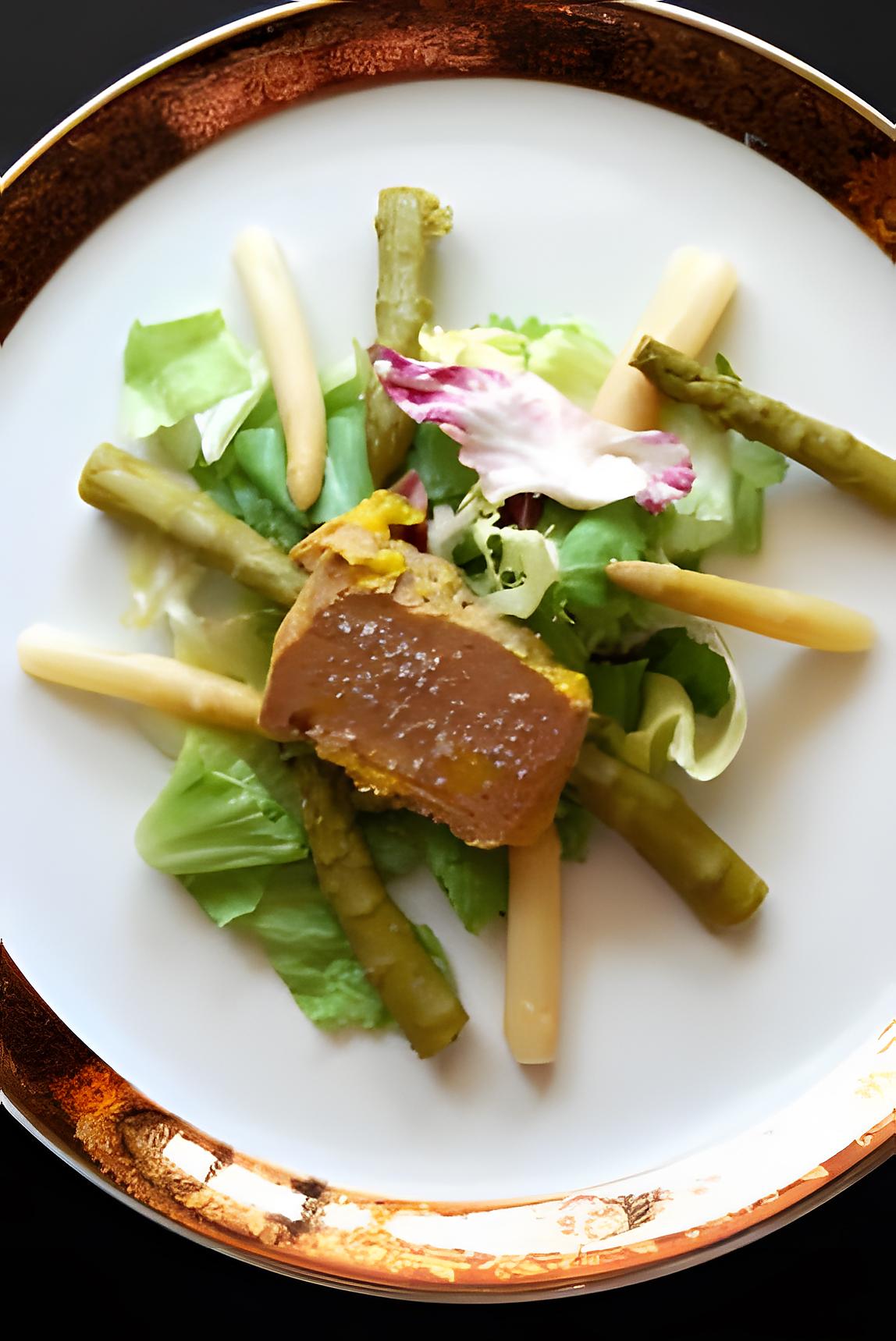 recette Asperges en salade folle