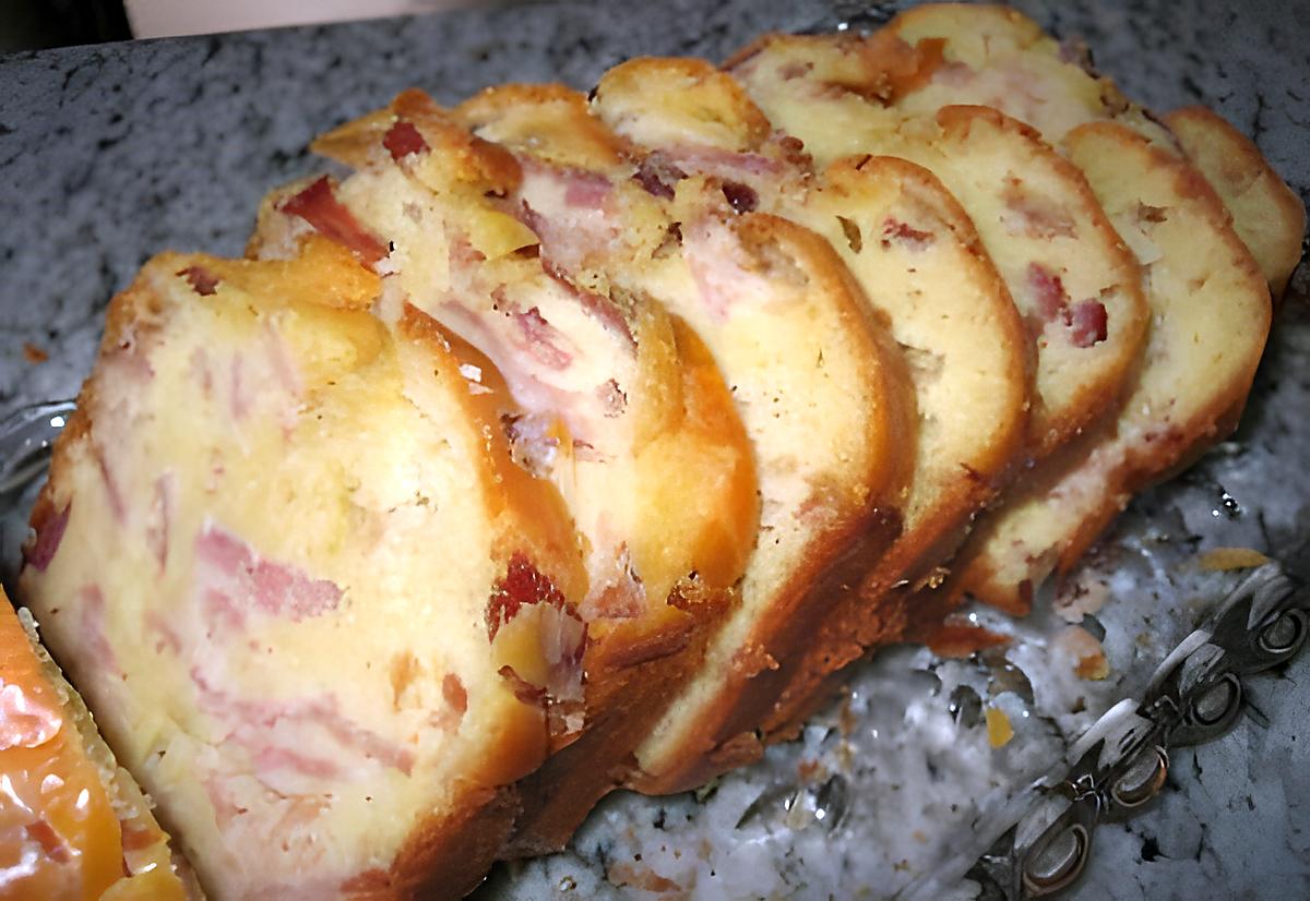 recette cake au jambon