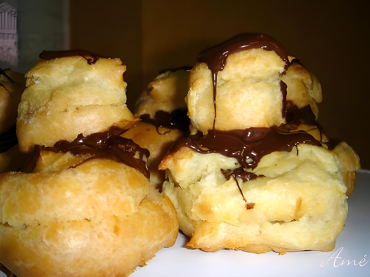 recette Religieuses à la crème vanille et au chocolat