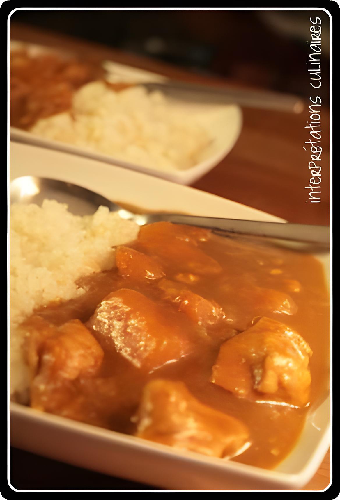 recette curry japonais d'automne