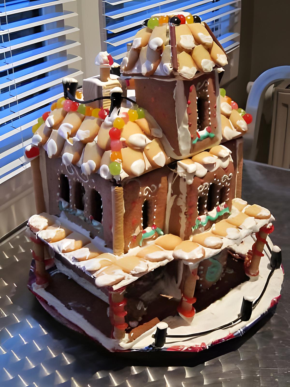 recette Christmas Hansel & Gretel Gingerbread House !